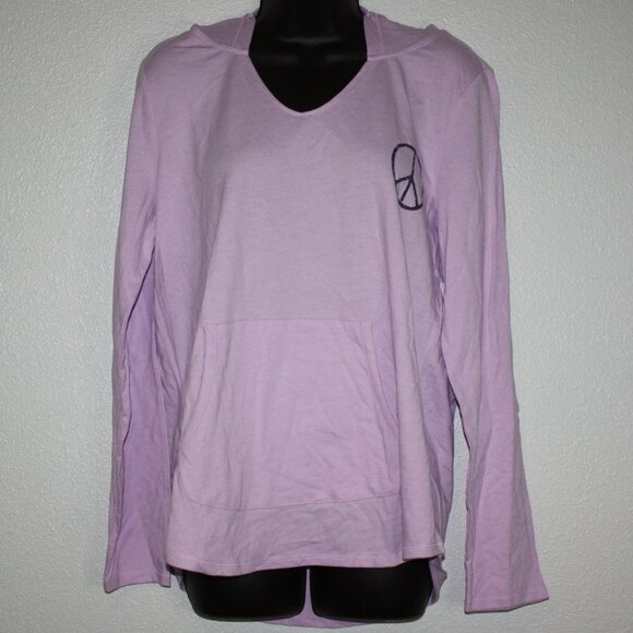 NWT long sleeve top with hood - Picture 1 of 5